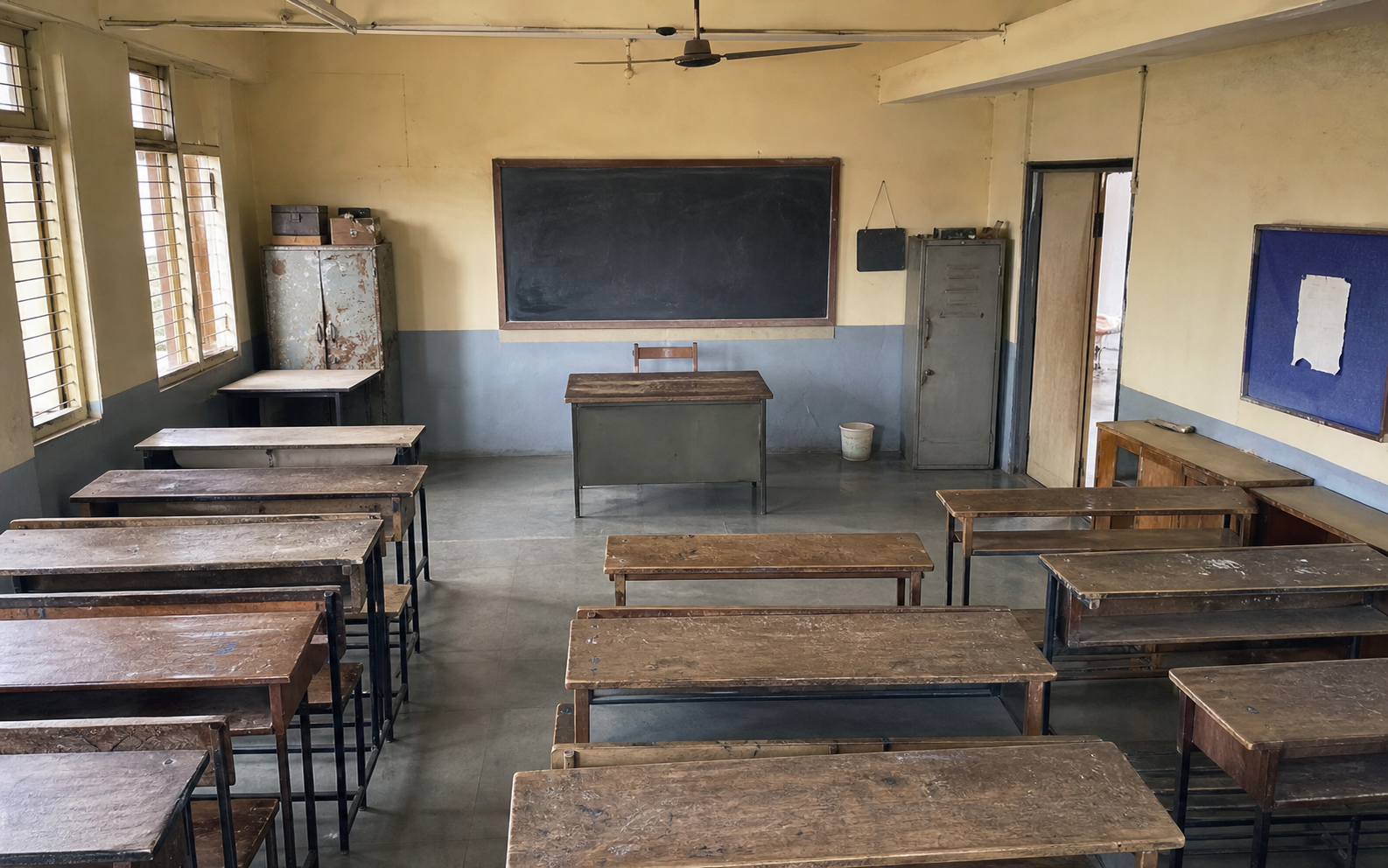 Classroom Setup before